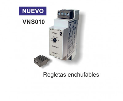 VNS010  CONTROL DE NIVEL POR CONDUCTIVIDAD  (ENCHUFABLE)